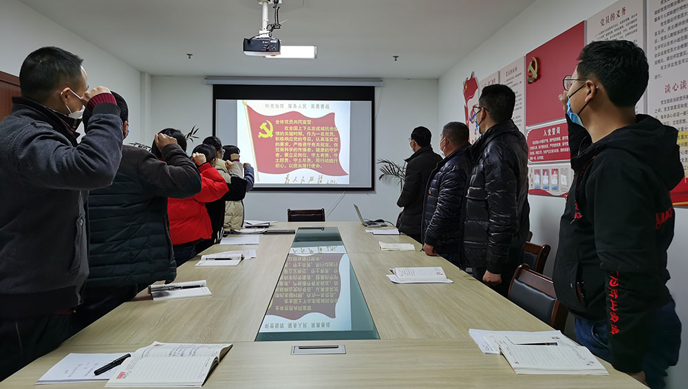 屯溪城建投公司黨支部開展“我是黨員、抗疫有我”主題黨日活動