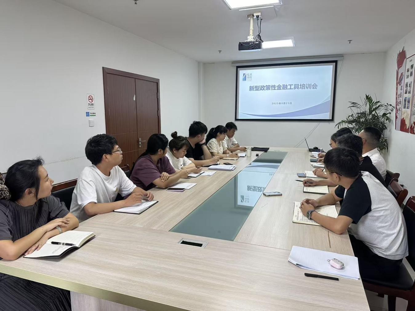 賦能業(yè)務(wù)發(fā)展——戰(zhàn)略投資管理部組織新型政策性金融工具專題培訓